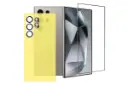 محافظ صفحه نمایش گوشی آکوآرا مدل Full-Back-Ring مناسب سامسونگ Galaxy S24 Ultra به همراه محافظ پشت گوشی و لنز دوربین