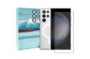 جعبه قاب گوشی آکوآرا مدل MagSafe GLS BKRNG مناسب سامسونگ Galaxy S23 Ultra همراه با محافظ لنز و صفحه نمایش