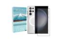 جعبه قاب گوشی آکوآرا مدل MagSafe GLS مناسب سامسونگ Galaxy S23 Ultra همراه با محافظ صفحه نمایش