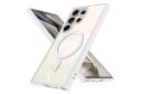 قاب گوشی آکوآرا مدل MagSafe GLS مناسب سامسونگ Galaxy S23 Ultra همراه با محافظ صفحه نمایش رنگ سفید