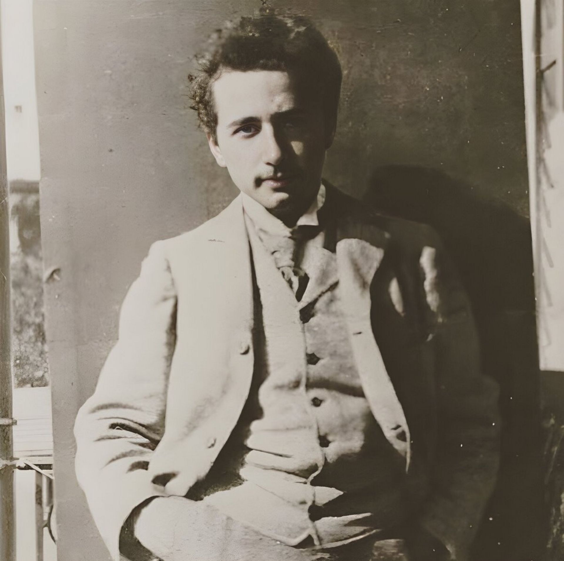 آلبرت اینشتین در جوانی