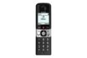 نمای گوشی بی سیم تلفن آلکاتل F890 Voice با نمایشگر روشن و نمایش دکمه هاَ