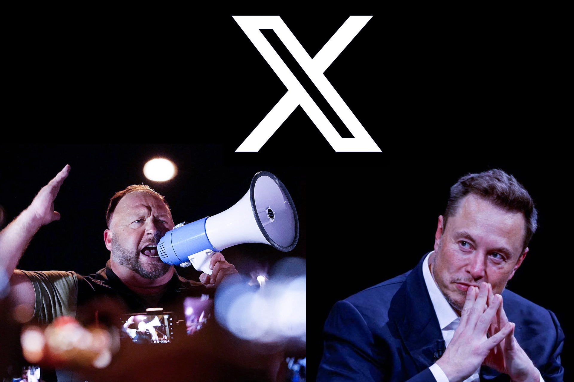 alex jones elon musk x 6575d882eb3279f2c061e047