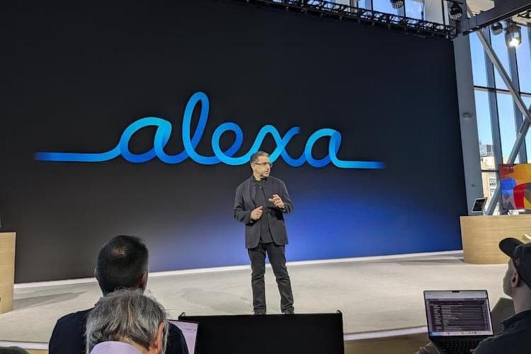 پانوس پانای در مراسم رونمایی الکسا پلاس / Alexa+