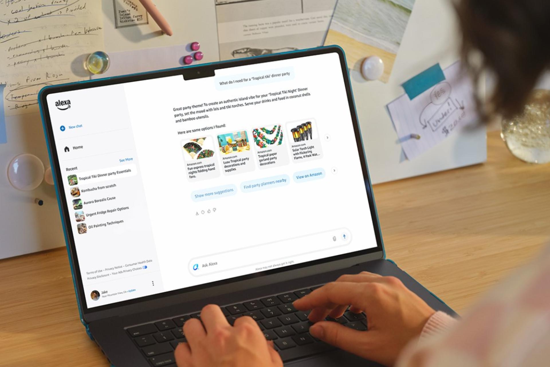 رابط کاربری آلکسا پلاس