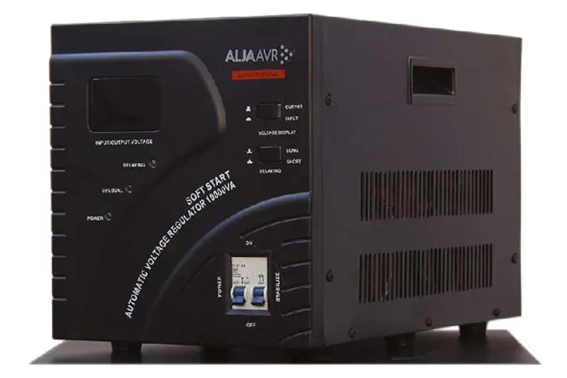 ابعاد و اندازه استابلایزر آلجا مدل SVC-5KVA