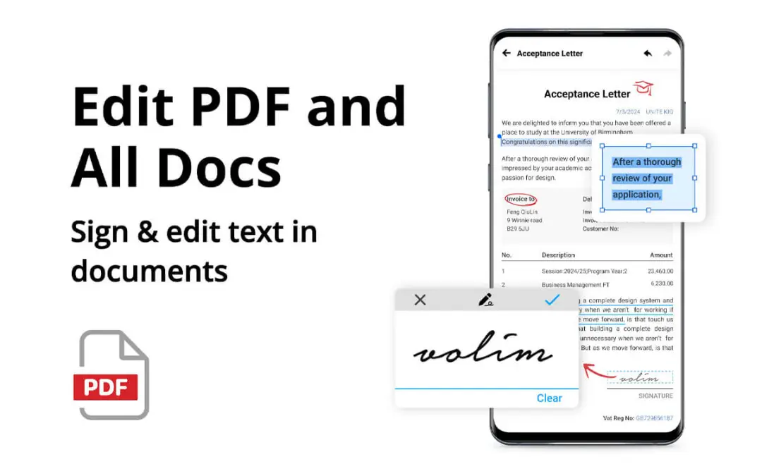 برنامه هایلایت پی دی اف all pdf reader