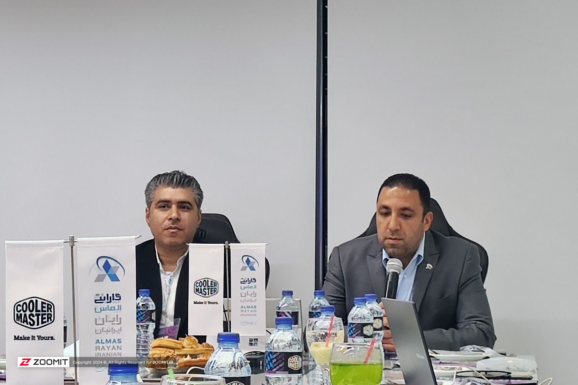 قرویان مدیرعامل الماس رایان ایرانیان و کشاورز نماینده کولرمستر