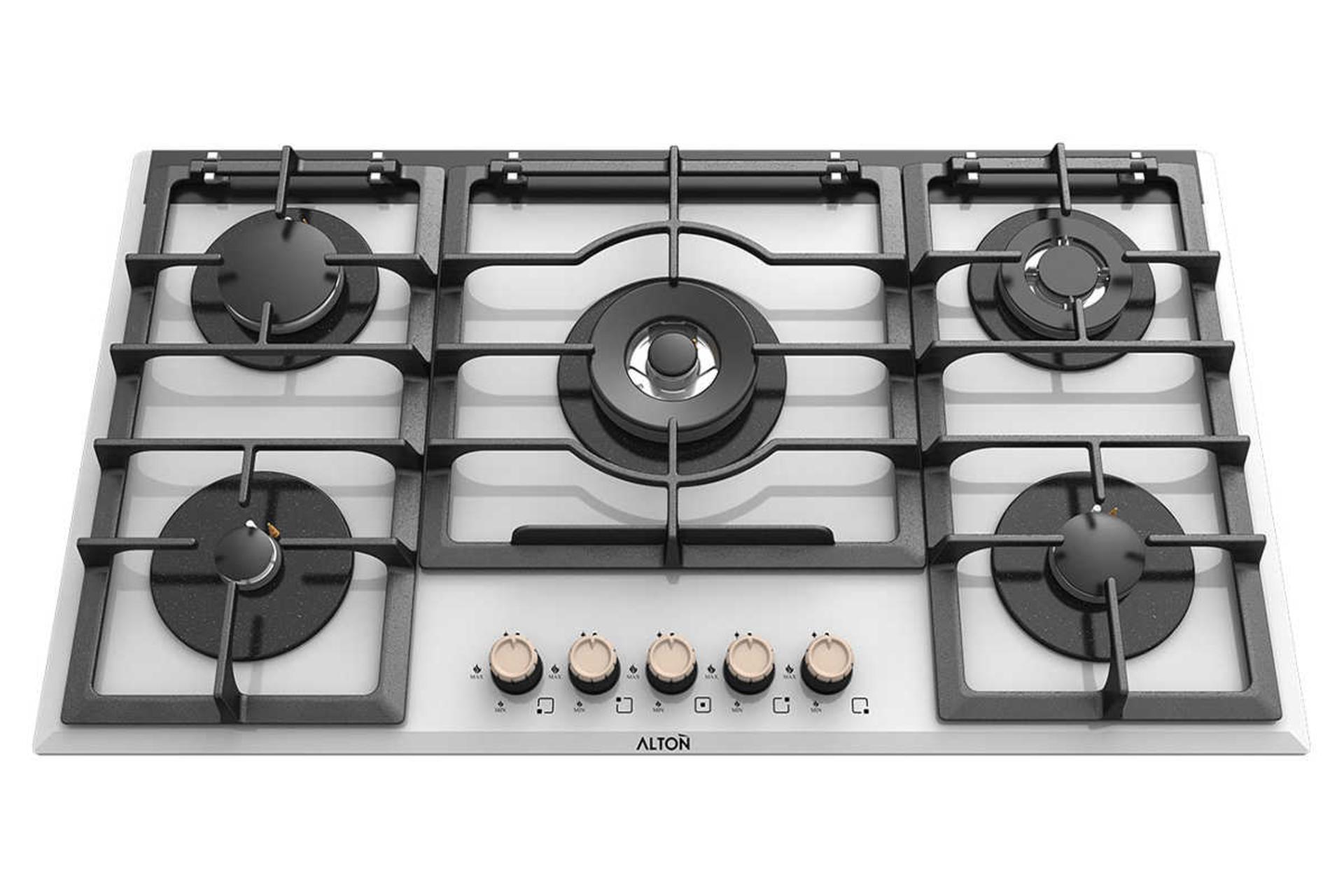 نمای جلوی اجاق گاز صفحه ای آلتون G525W