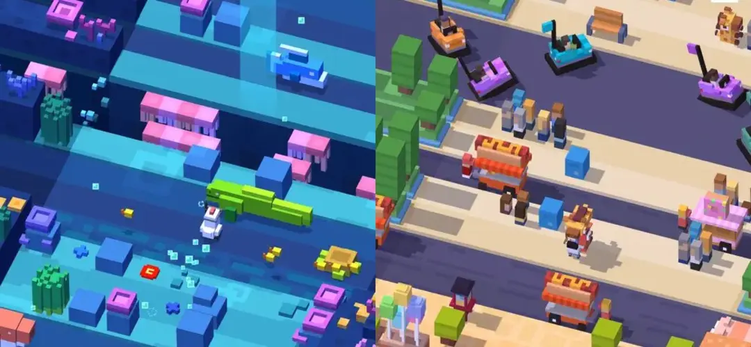 بازی Crossy Road