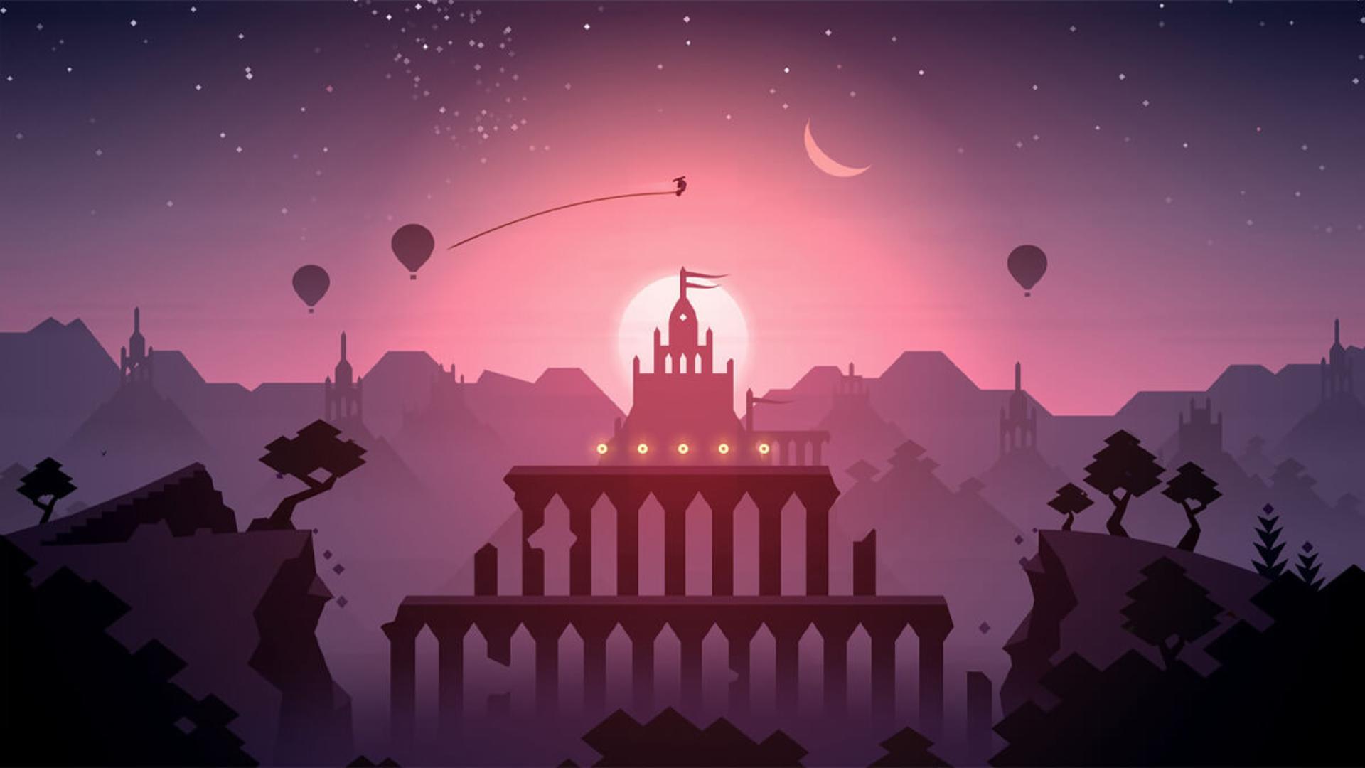 نمایی از بازی Alto’s Odyssey