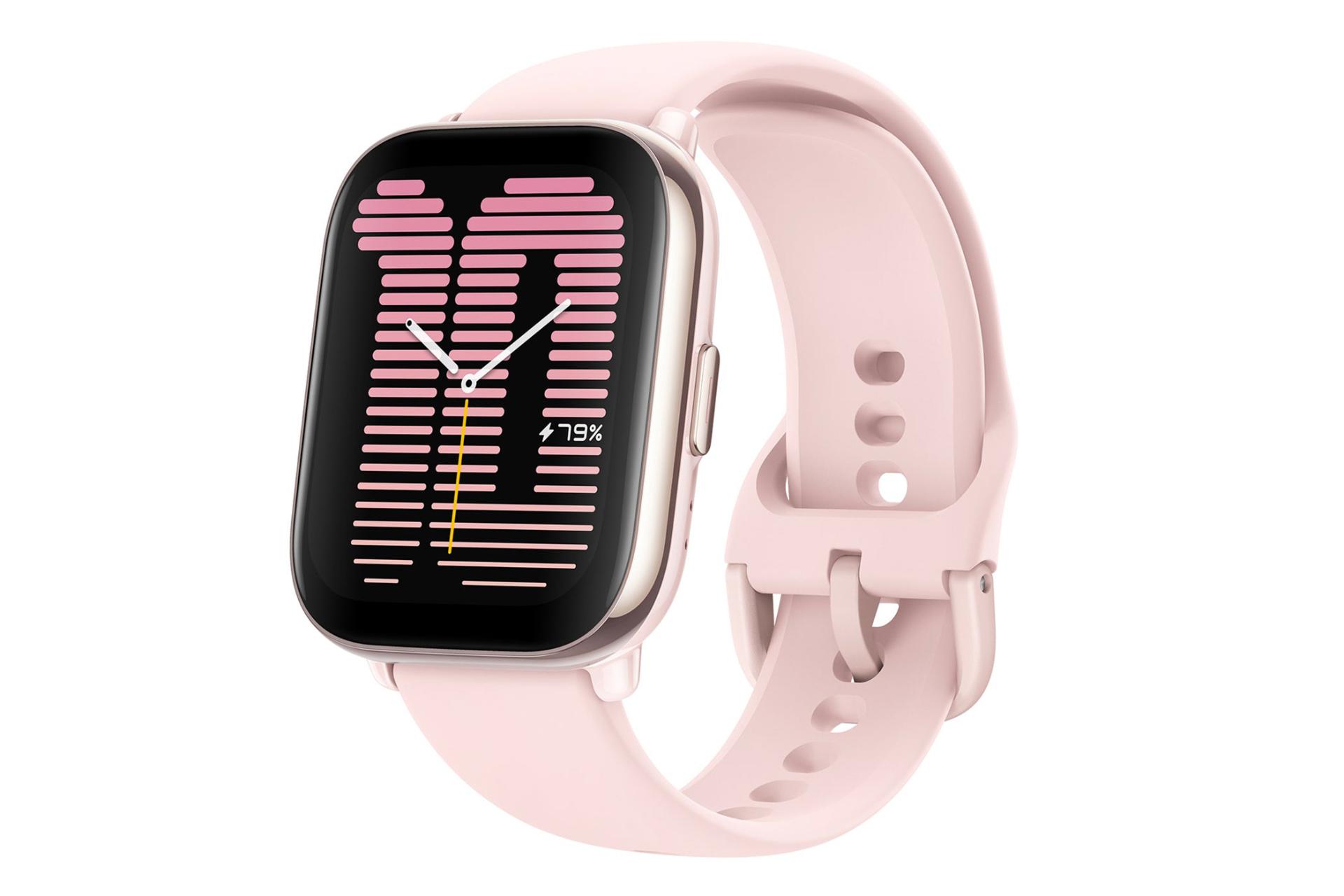 رنگ صورتی ساعت هوشمند امیزفیت Amazfit Active