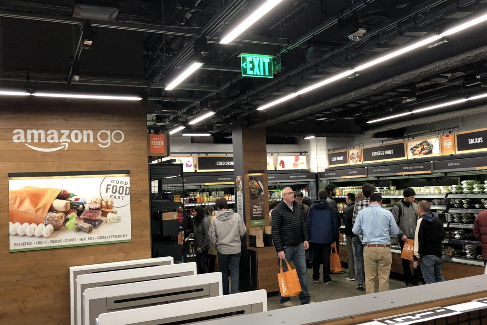 فروشگاه آمازون گو Amazon go