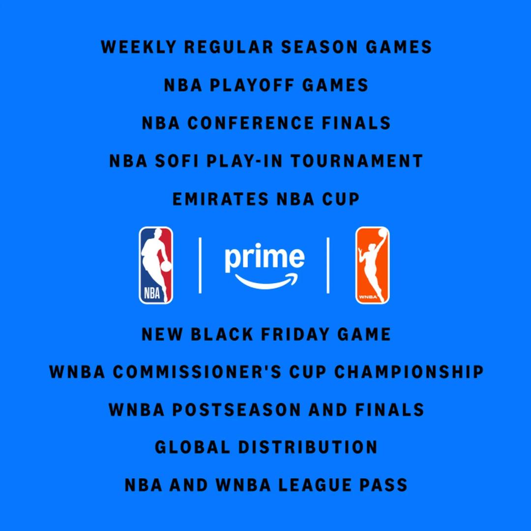 قرارداد آمازون پرایم و NBA