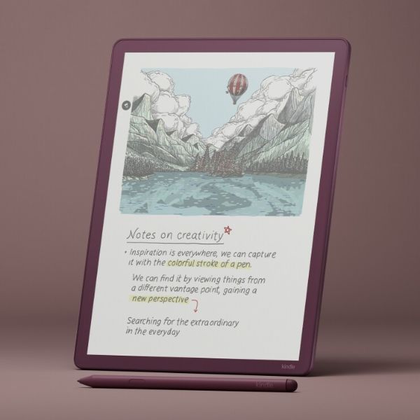 نمایشگر نسل جدید کتاب‌خوان Kindle Scribe آمازون