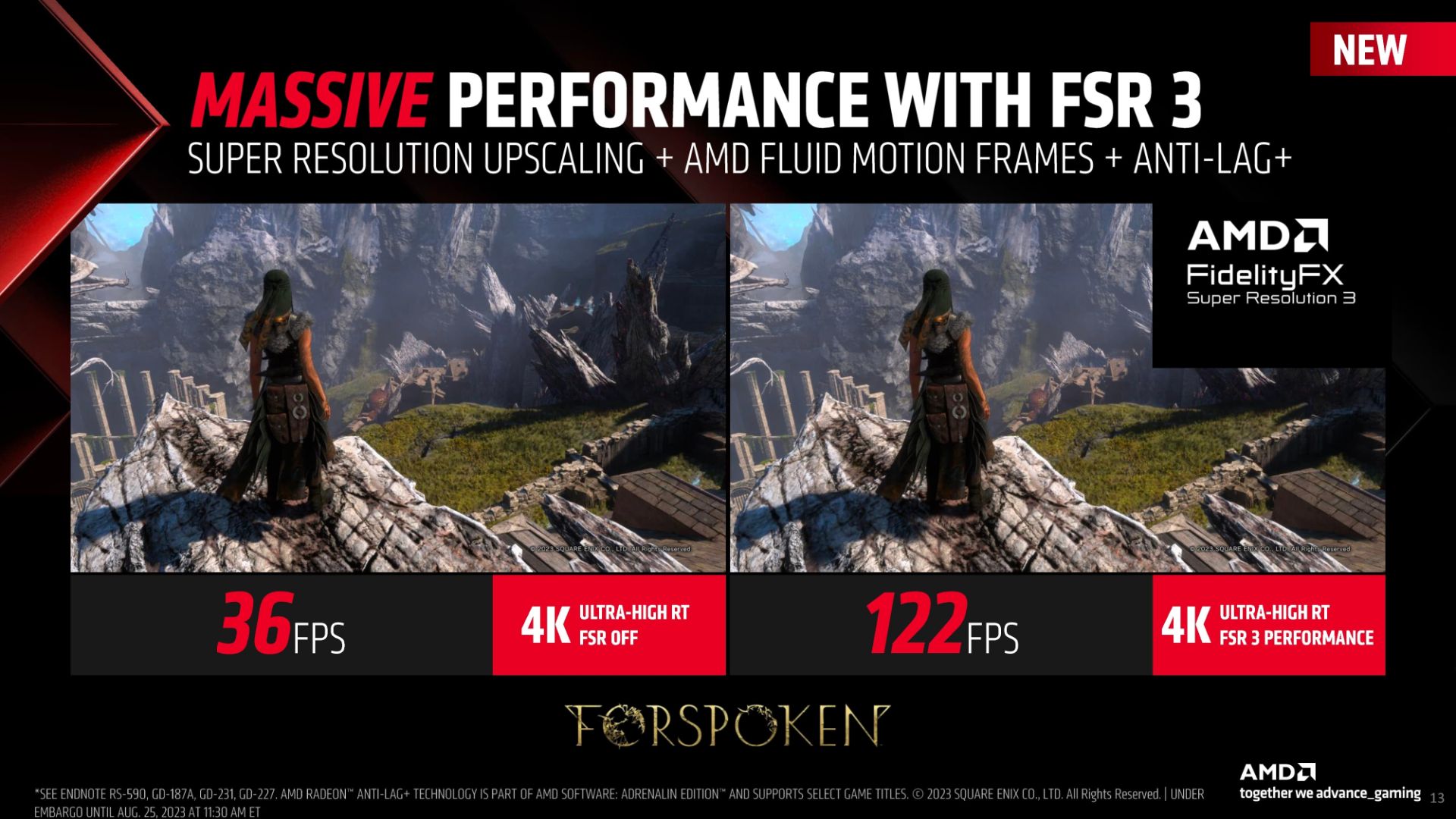 آپ اسکیل بازی ها با فناوری AMD FSR 3