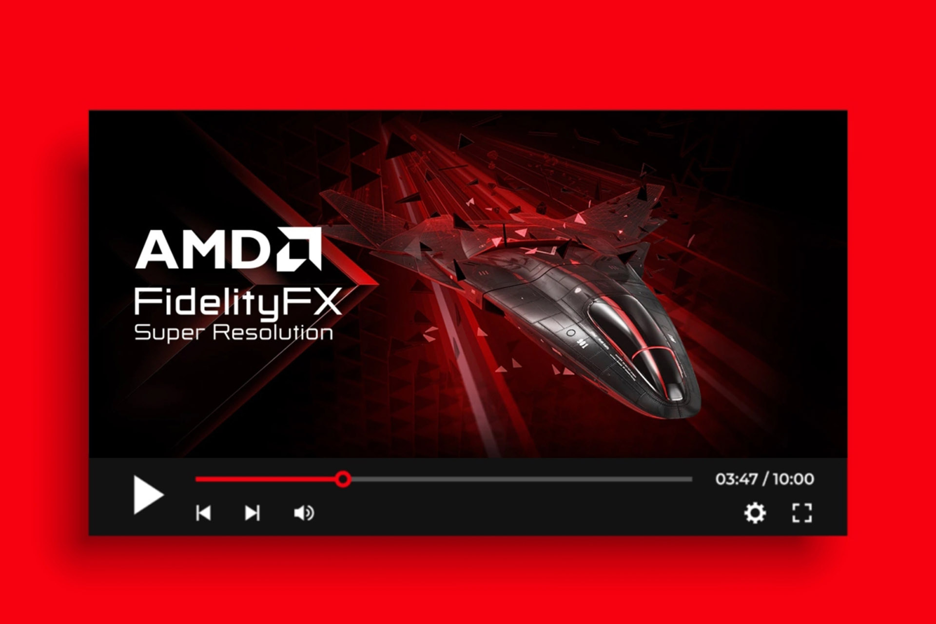 amd radeon fsr upscaling video playback youtube vlc 2 659efb25fd49184092c44d8b