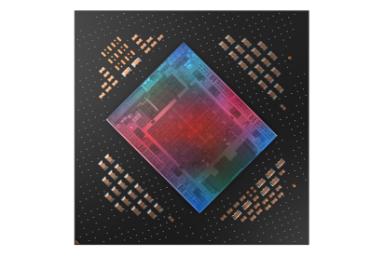 نمای چیپ کارت گرافیک AMD رادئون RX 9060 XT