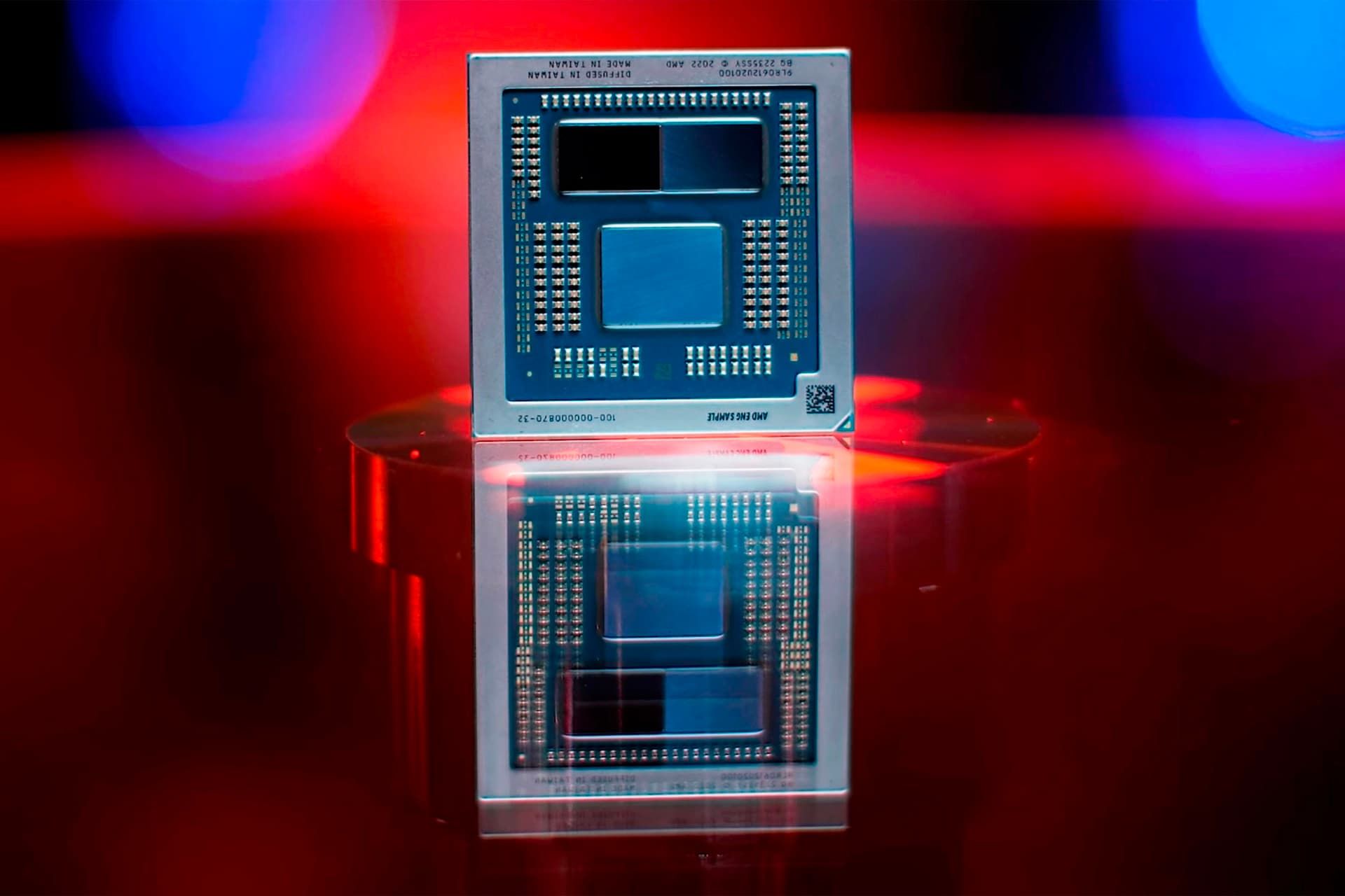 پردازنده لپ تاپ AMD Ryzen 7000 Dragon Range از نمای جلو