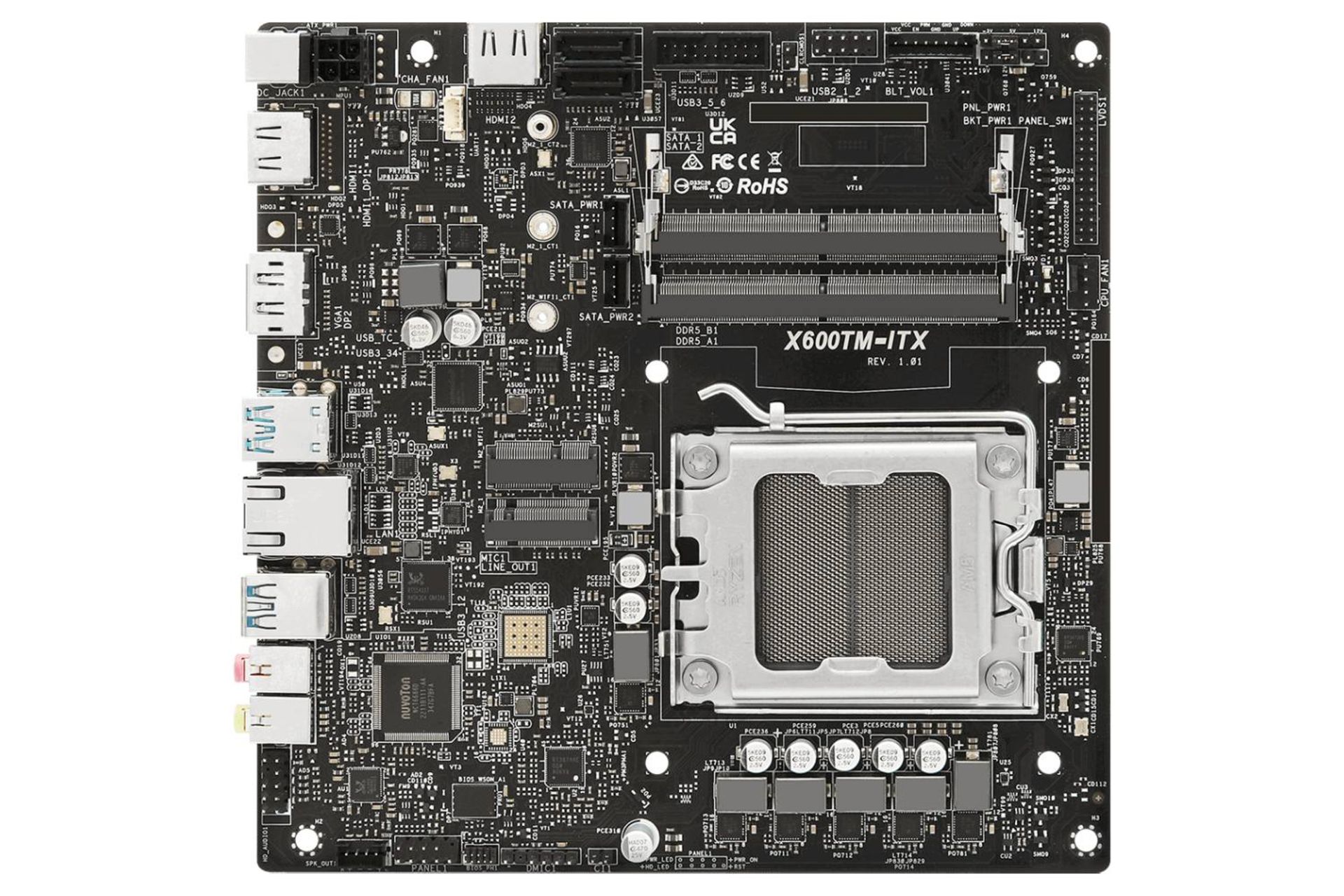 مادربرد ازراک X600TM-ITX