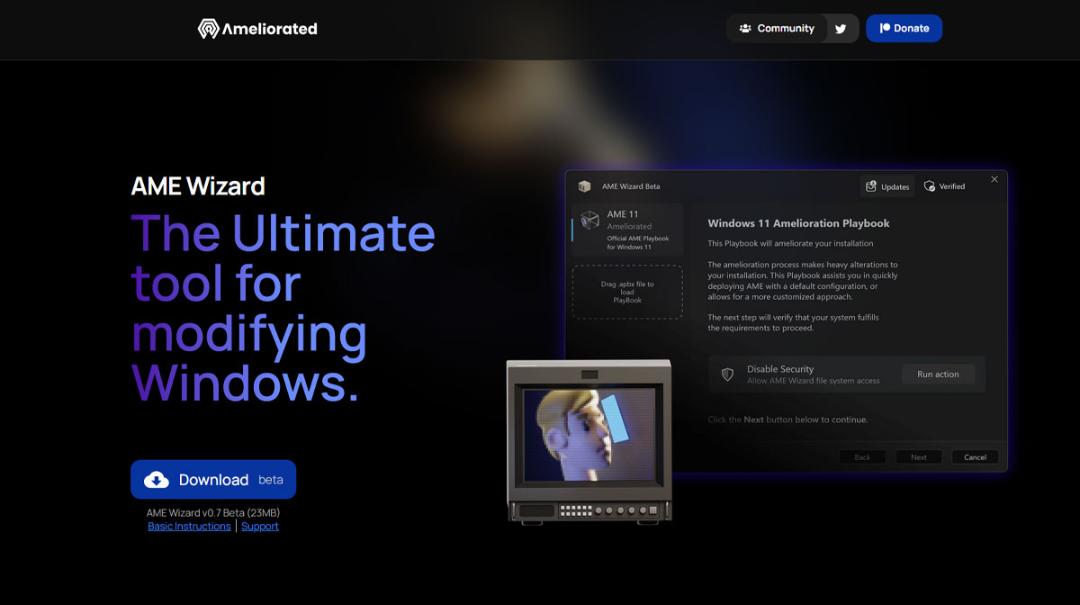 وب‌سایت Ameliorated
