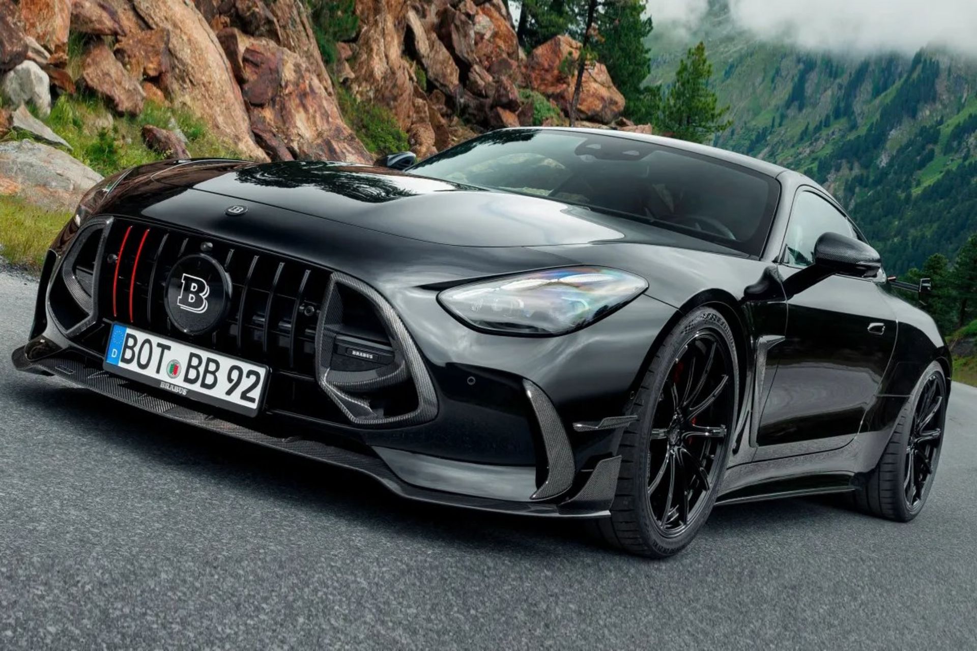 مرسدس بنز ای ام جی Brabus 1000