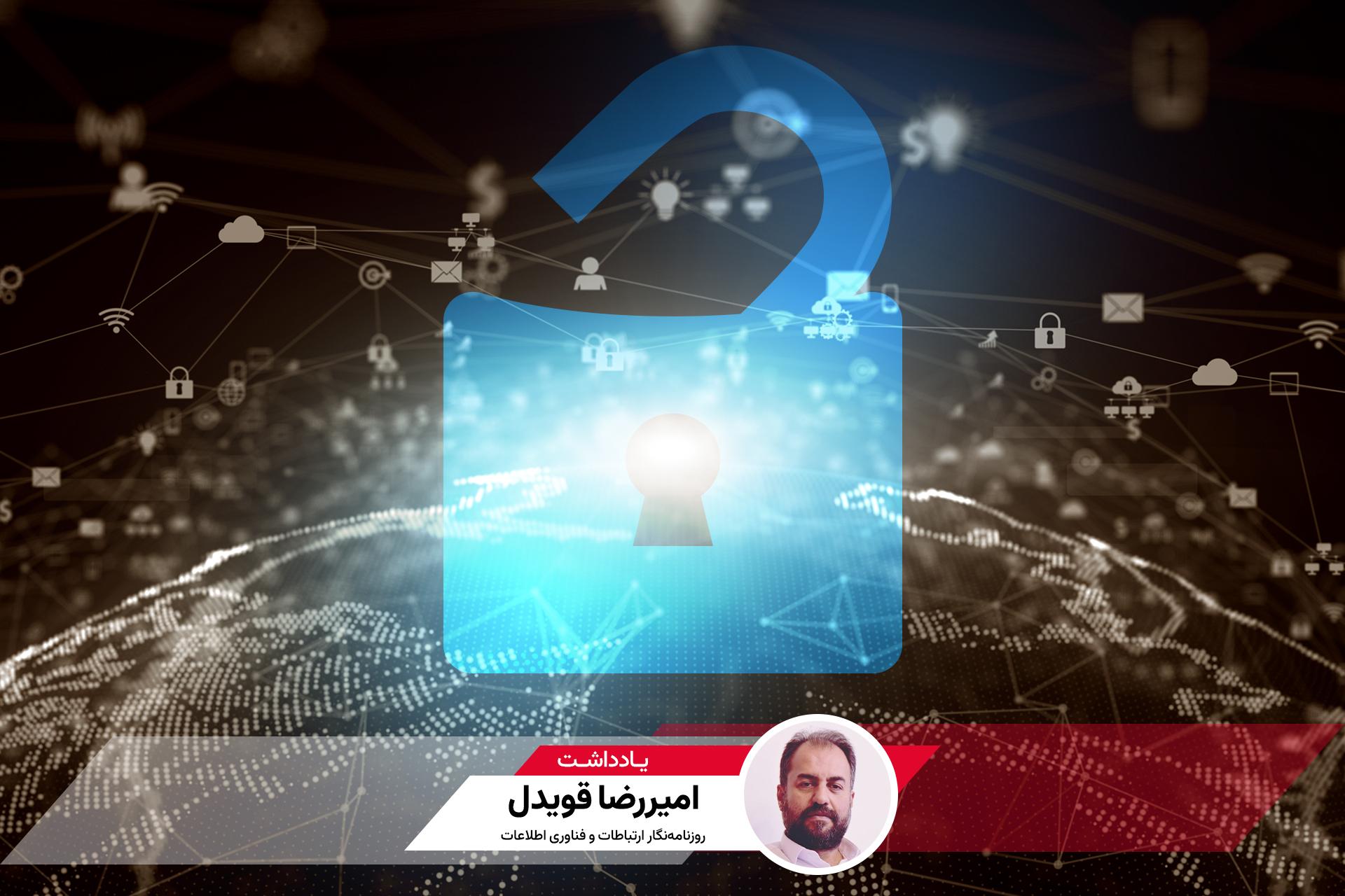کاور یادداشت بازنگری در فیلترینگ