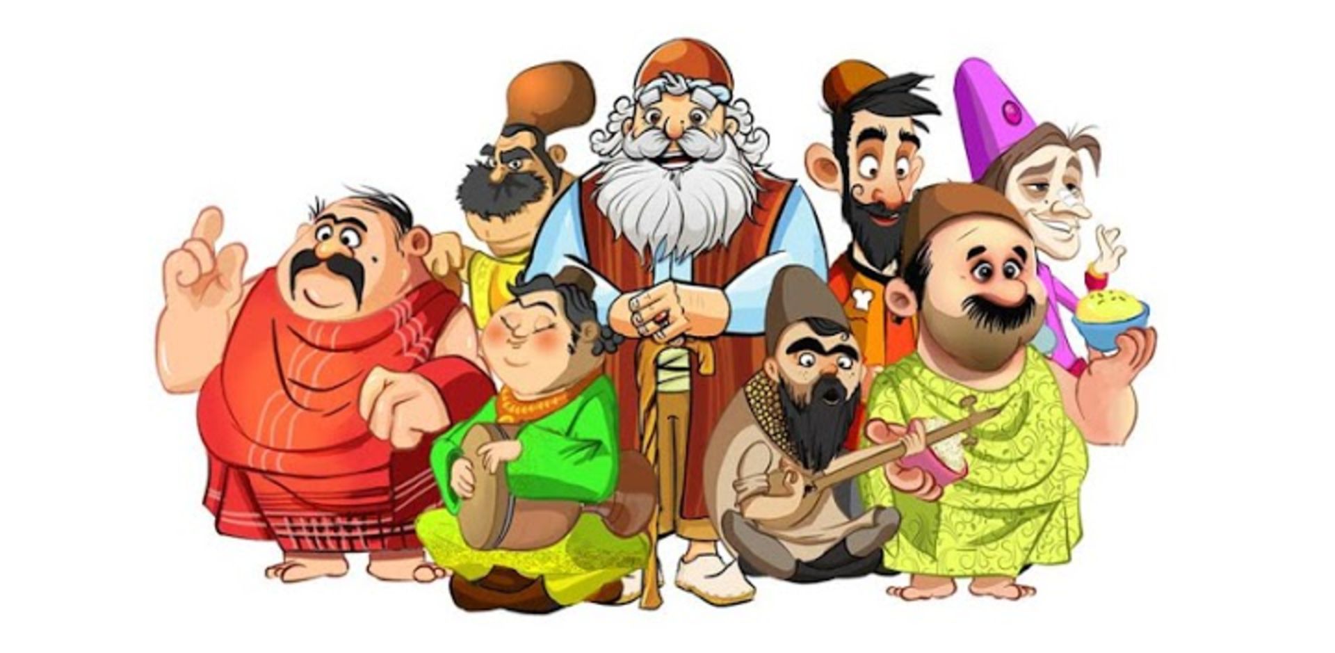 شخصیت‌های بازی آمیرزا