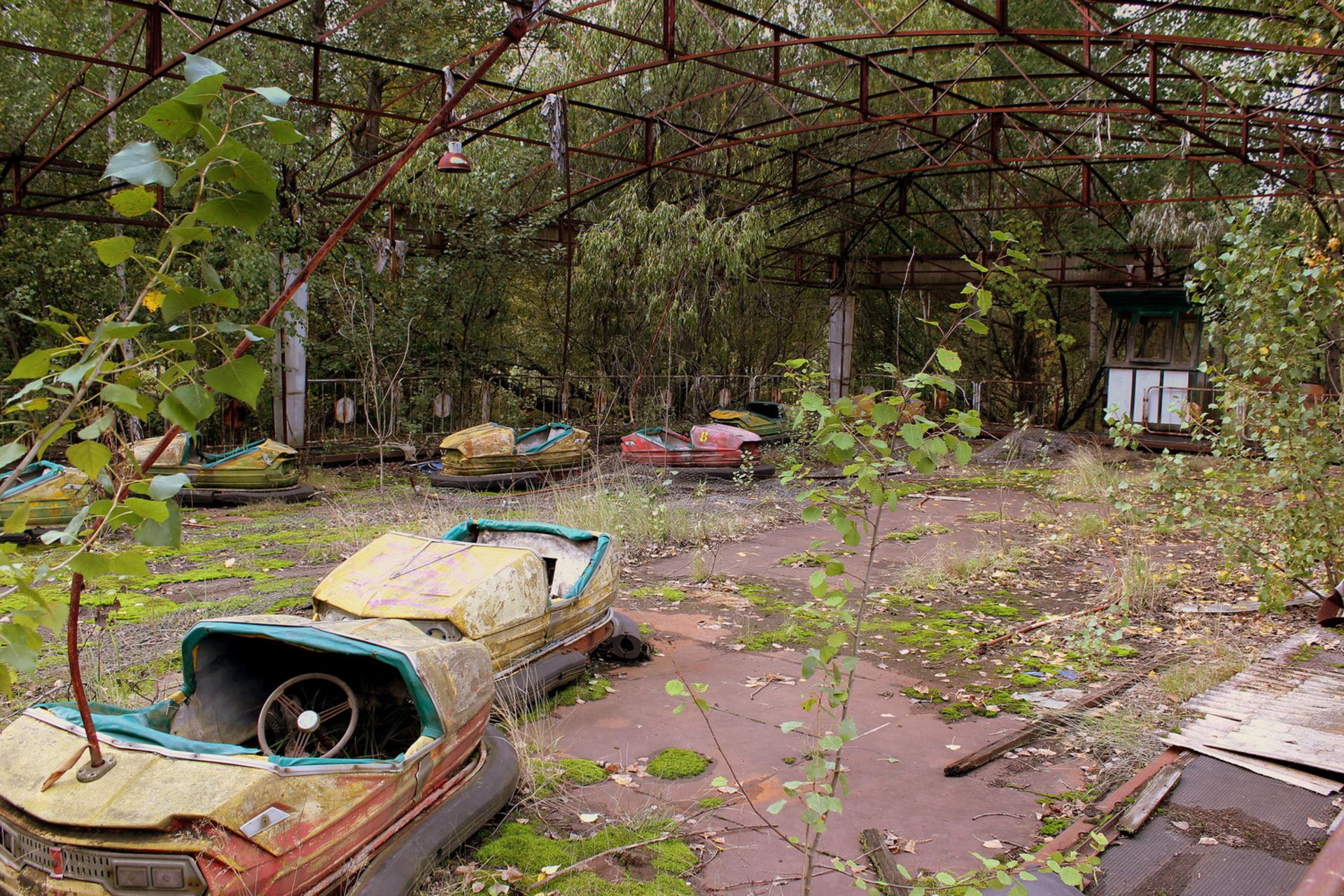 شهر پریپیات در نزدیکی چرنوبیل