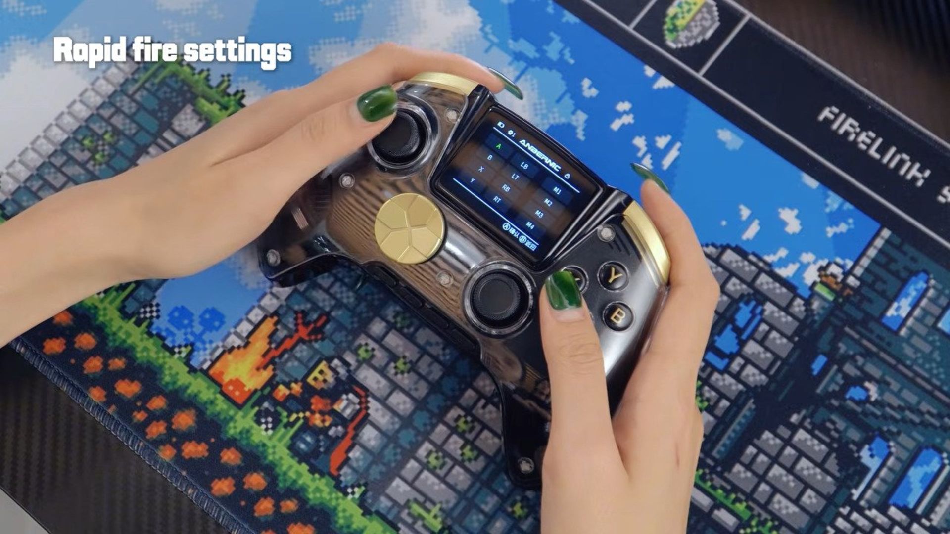 دسته بازی Anbernic RG G01 مجهز به سنسور ضربان قلب