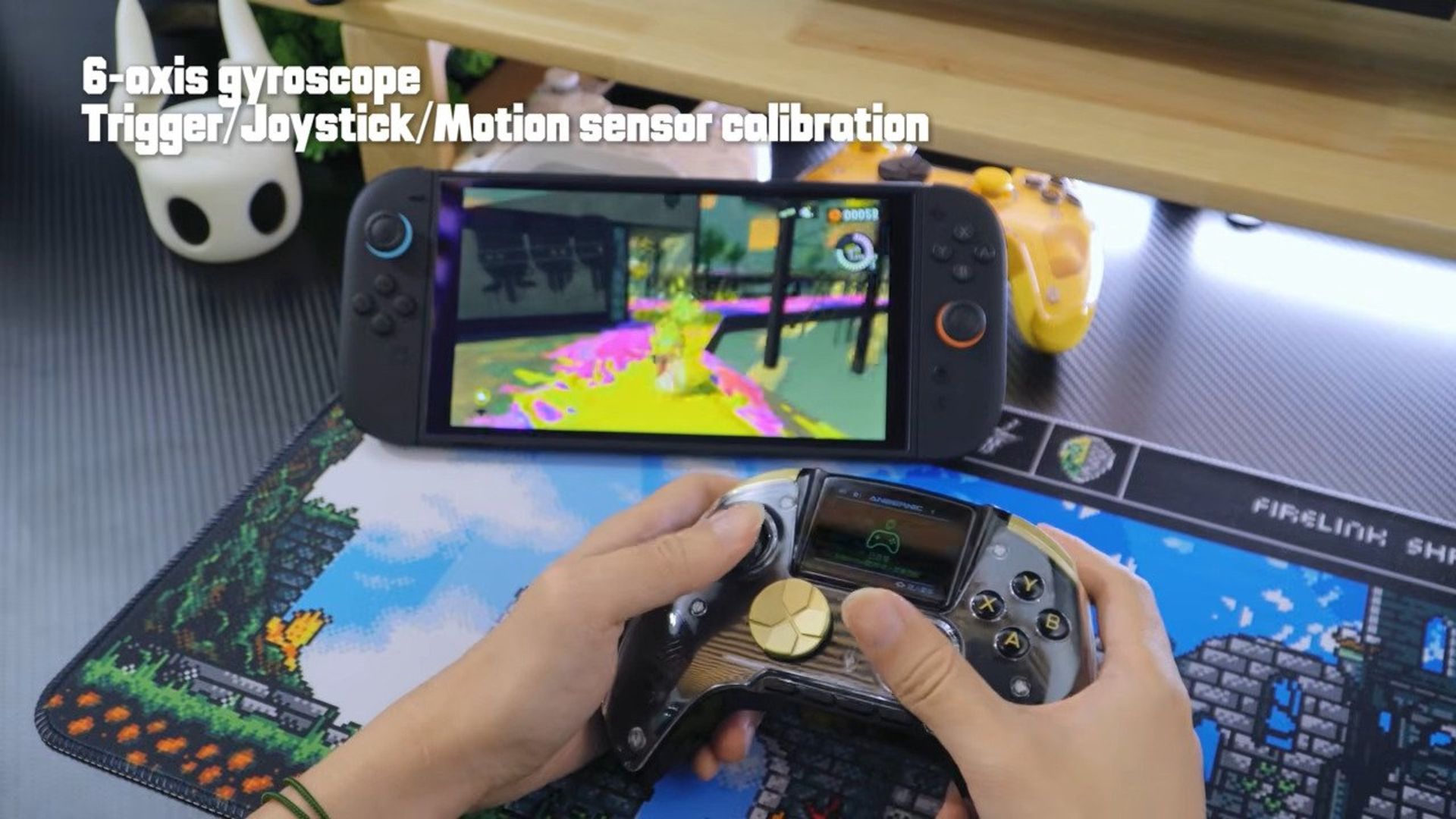 دسته بازی Anbernic RG G01 مجهز به سنسور ضربان قلب