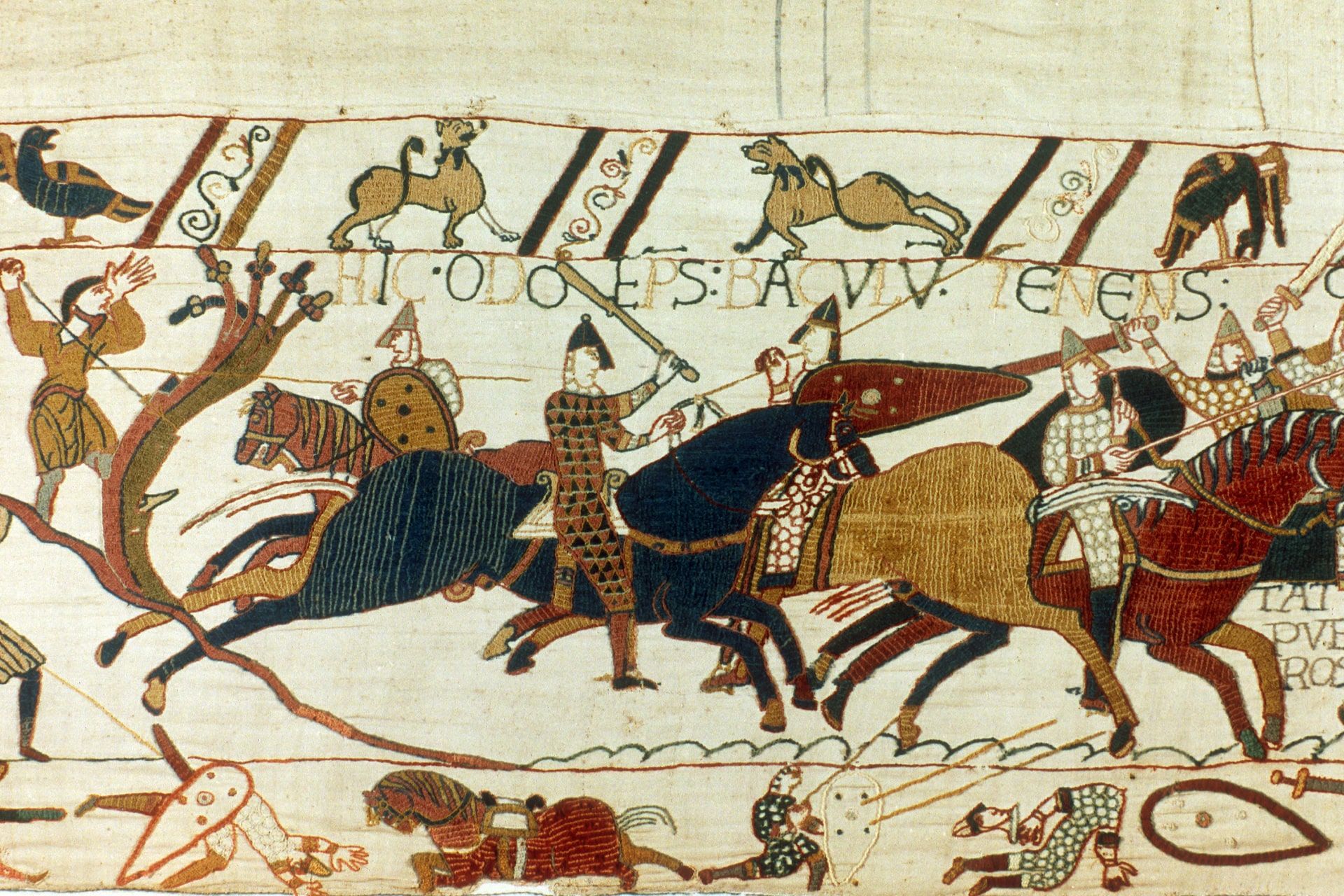 جزئیات فرشینه بایو: جنگ ساکسون ها نیروهای مهاجم نروژی در استمفورد بریج در یورکشایر