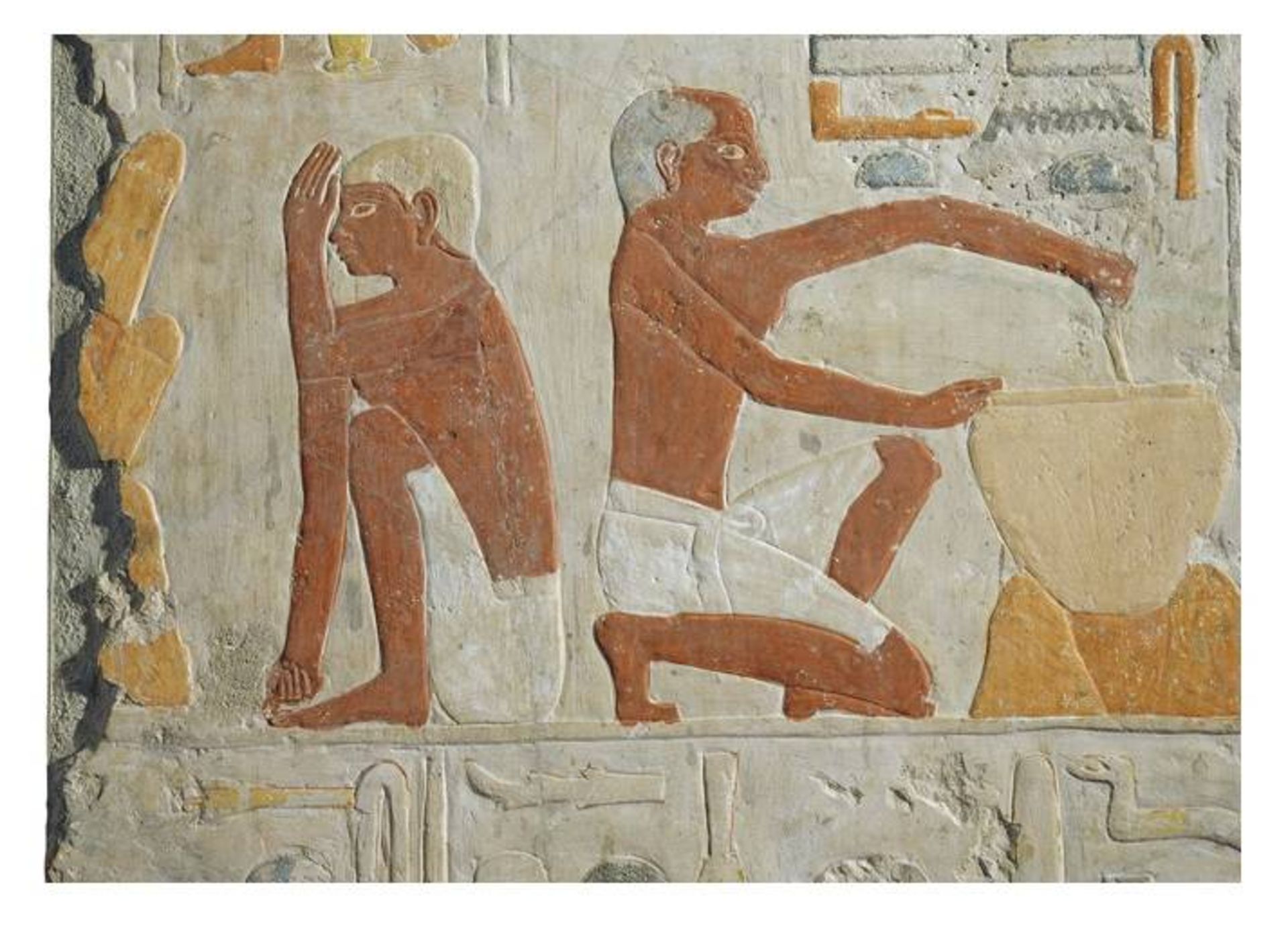 پخت نان در مصر باستان