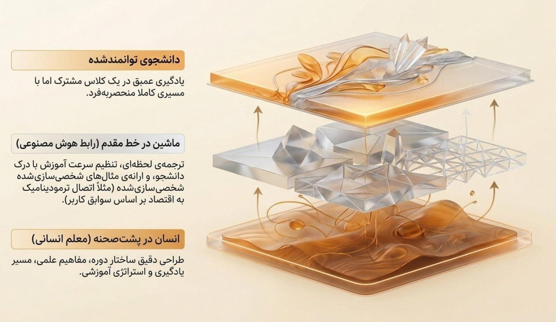 ساختار آموزشی مبتنی بر هوش مصنوعی