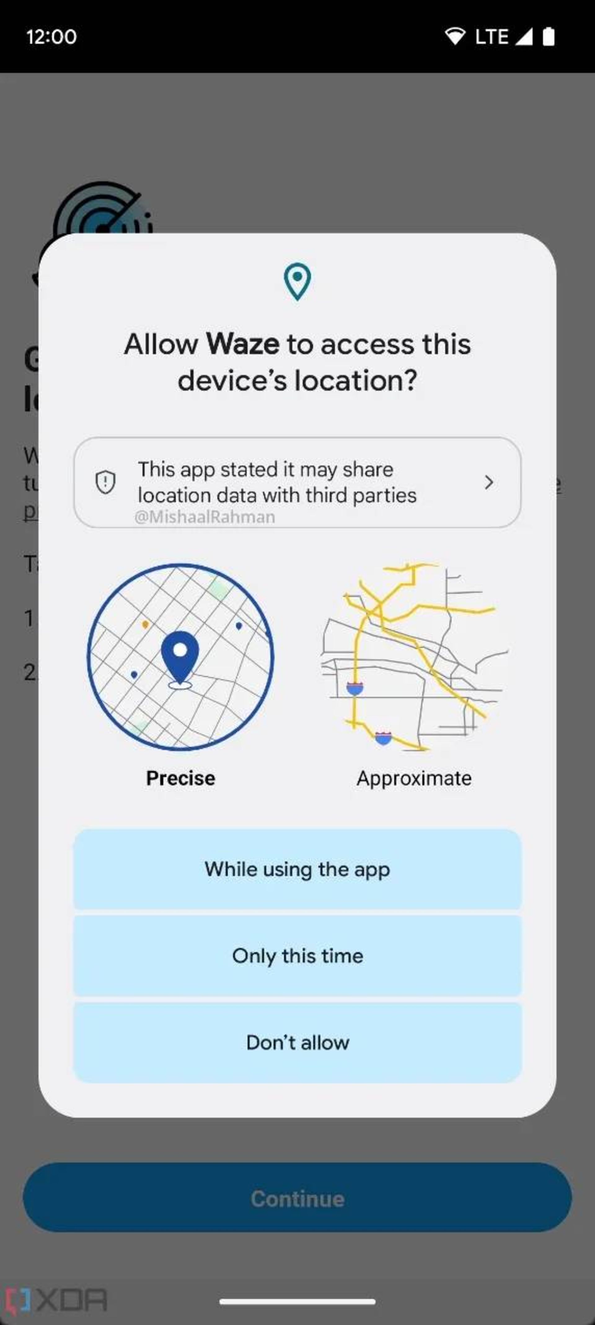 اطلاعات امنیت داده در اندروید ۱۴