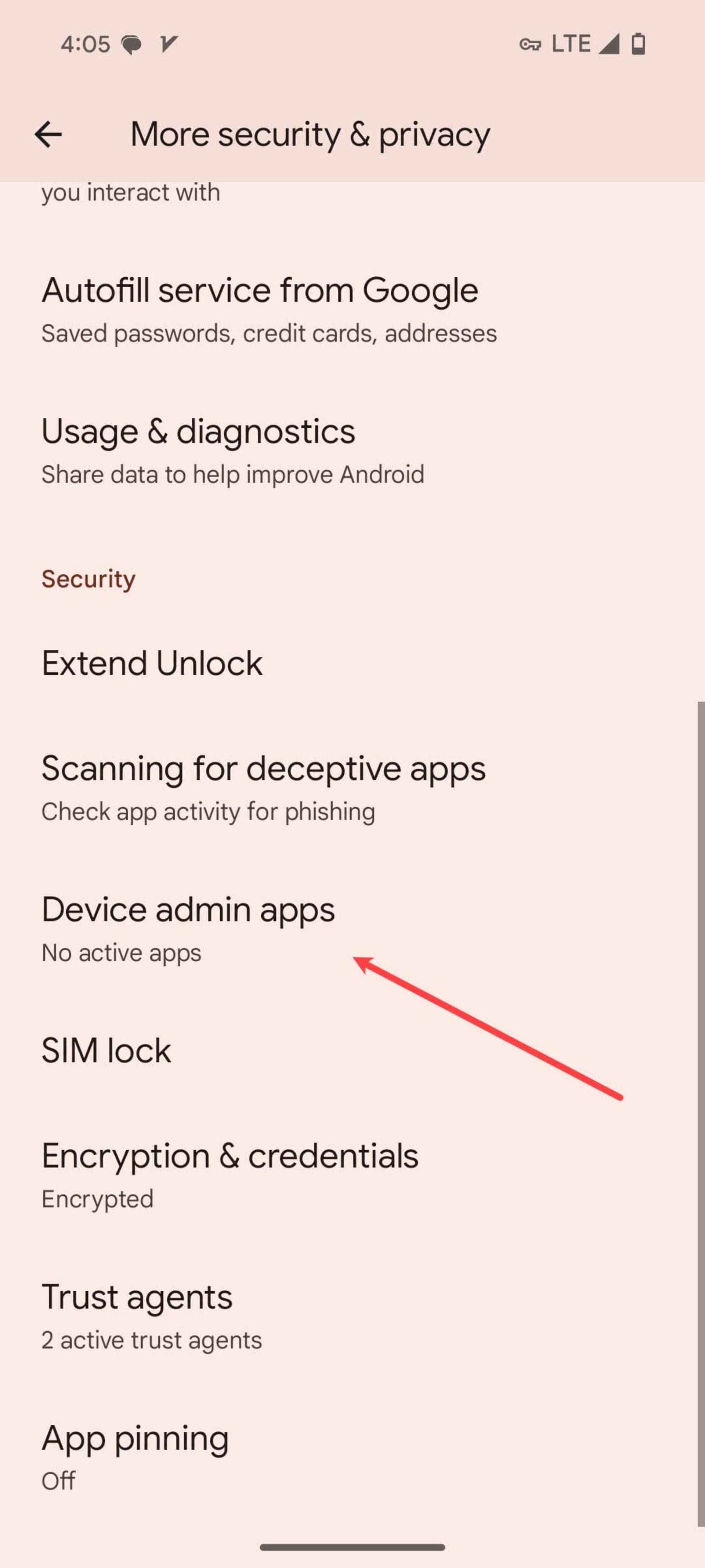 قابلیت اسکن برنامه‌های مخرب در اندروید ۱۵