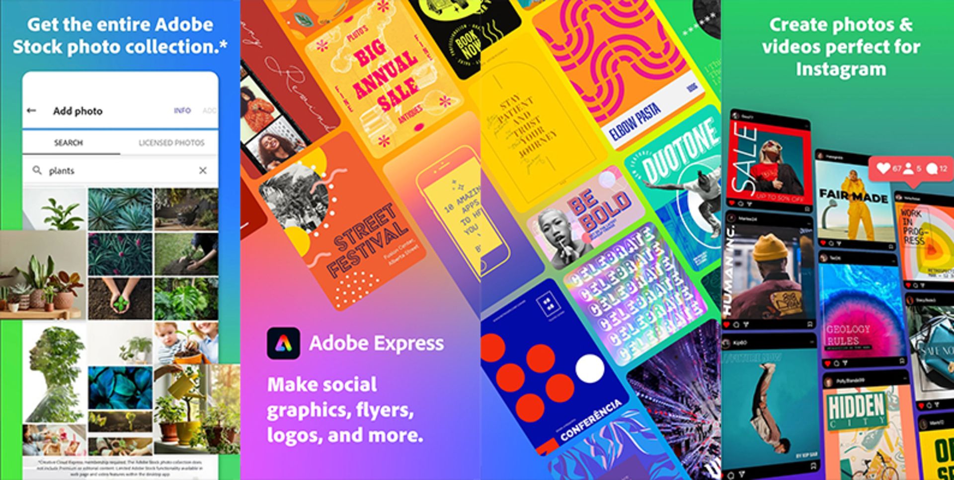 اپلیکیشن اندروید ویرایش عکس Adobe Express