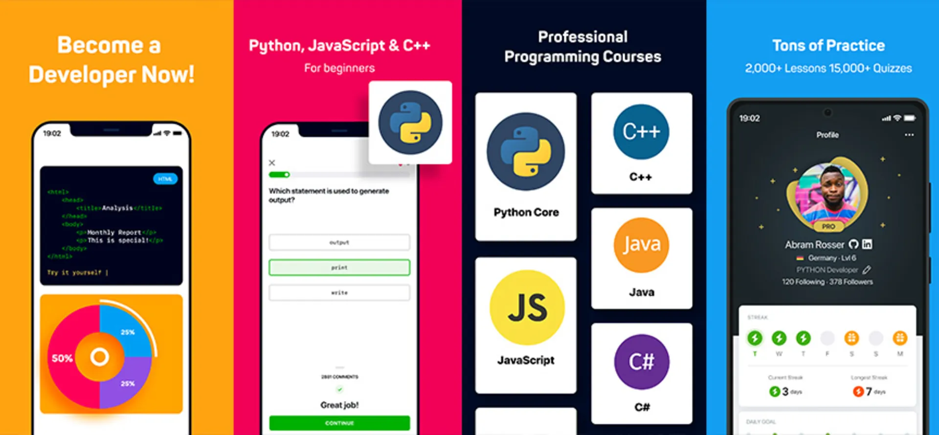 مرجع متخصصين ايران اپليكيشن كدنويسي sololearn براي اندرويد