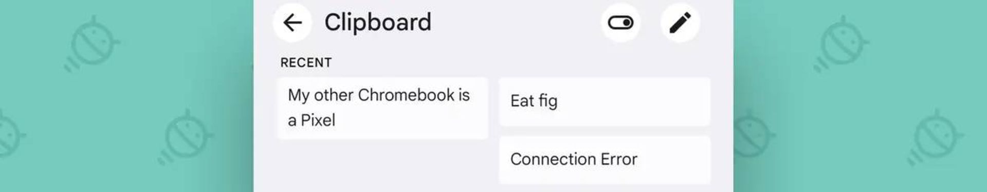 قابلیت کلیپ بورد کیبورد Gboard