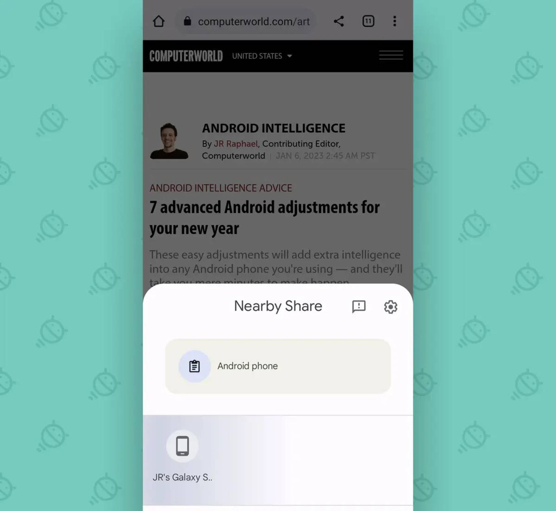اشتراک گذاری سریع متن کلیپ بورد اندروید