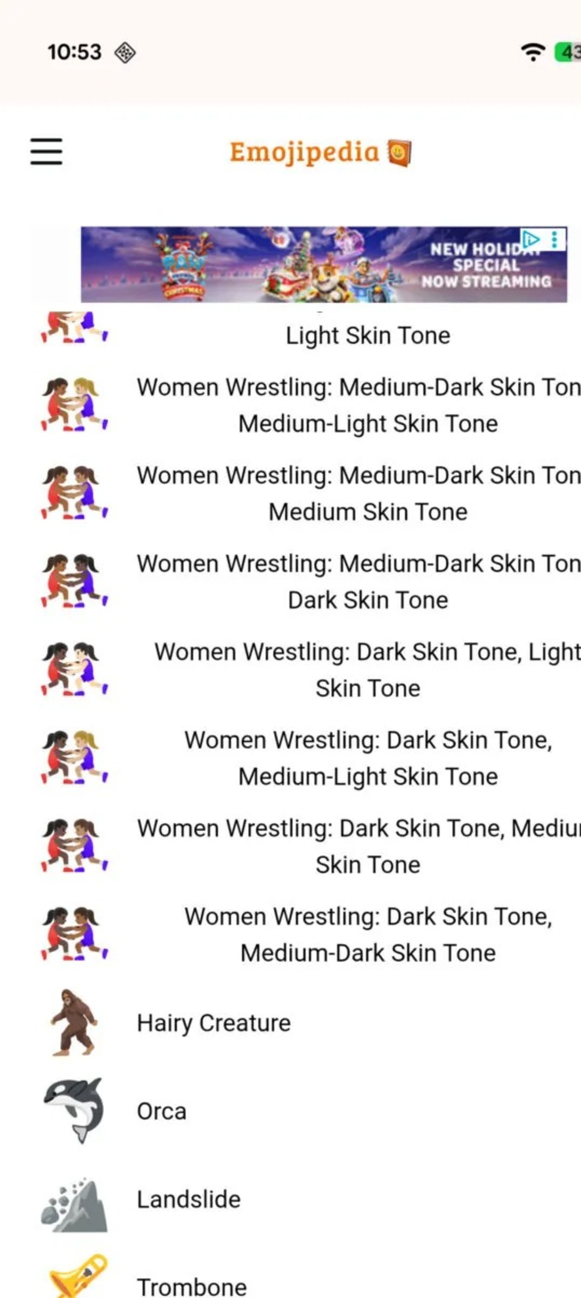 ایموجی‌های جدید اندروید ۱۶