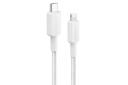 کابل شارژ USB انکر Type-C به Lightning مدل A81B6 322 با طول 1.8 متر رنگ سفید