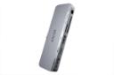 نمای جلوی هاب USB-C انکر 6 پورت مدل 541 رنگ خاکستری