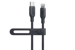 کابل شارژ USB انکر Type-C به Lightning مدل 544 A80B1 با طول 0.9 متر رنگ مشکی