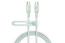 کابل شارژ USB انکر Type-C به Type-C مدل 544 A80F6 با طول 1.8 متر رنگ سبز