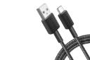 کابل شارژ USB انکر Type-A به Type-C مدل A81H6 322 با طول 1.8 متر مشکی