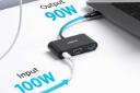 توان مصرفی هاب USB-C انکر 3 پورت مدل A8339