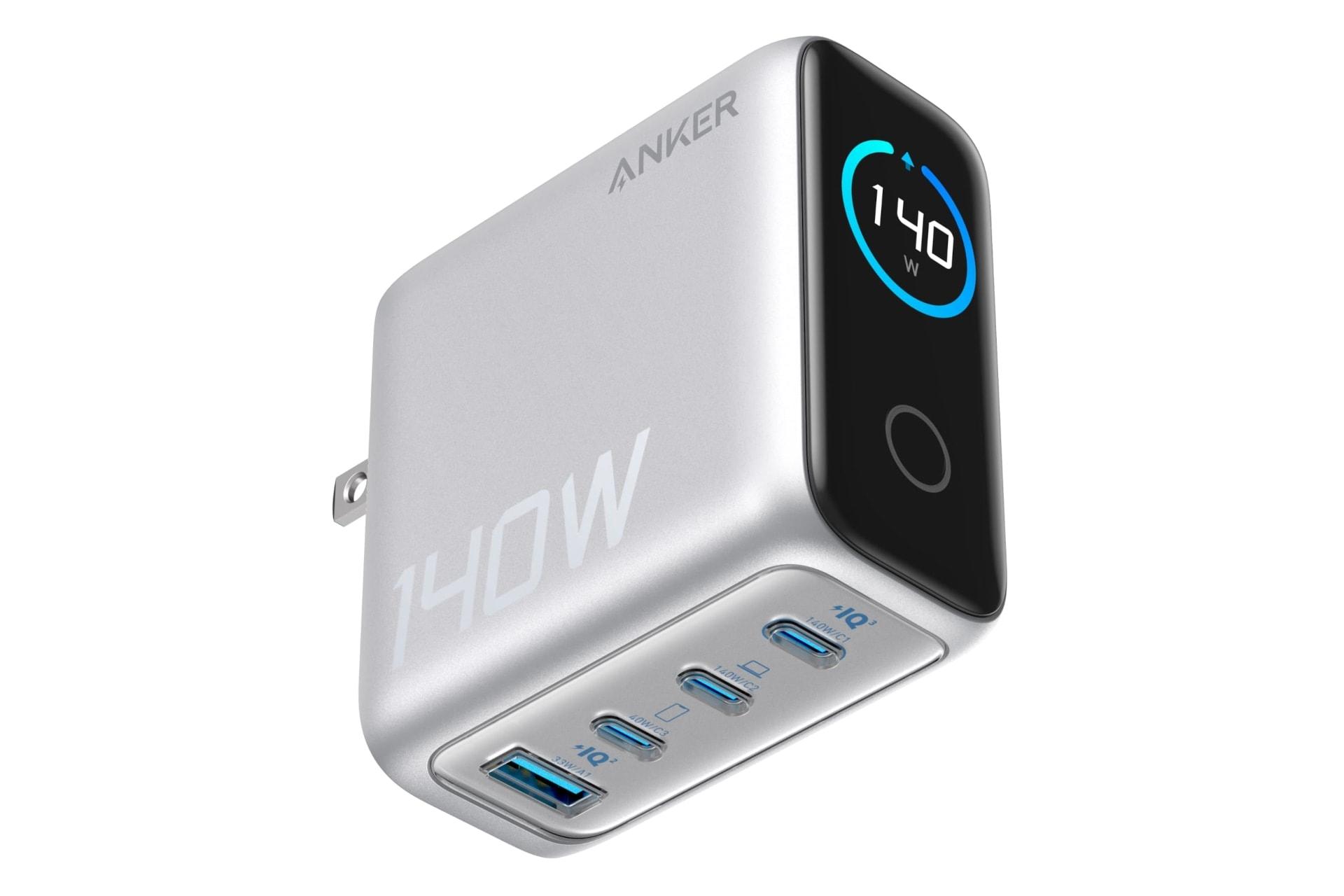 شارژر انکر Anker B2697 140W نقره ای