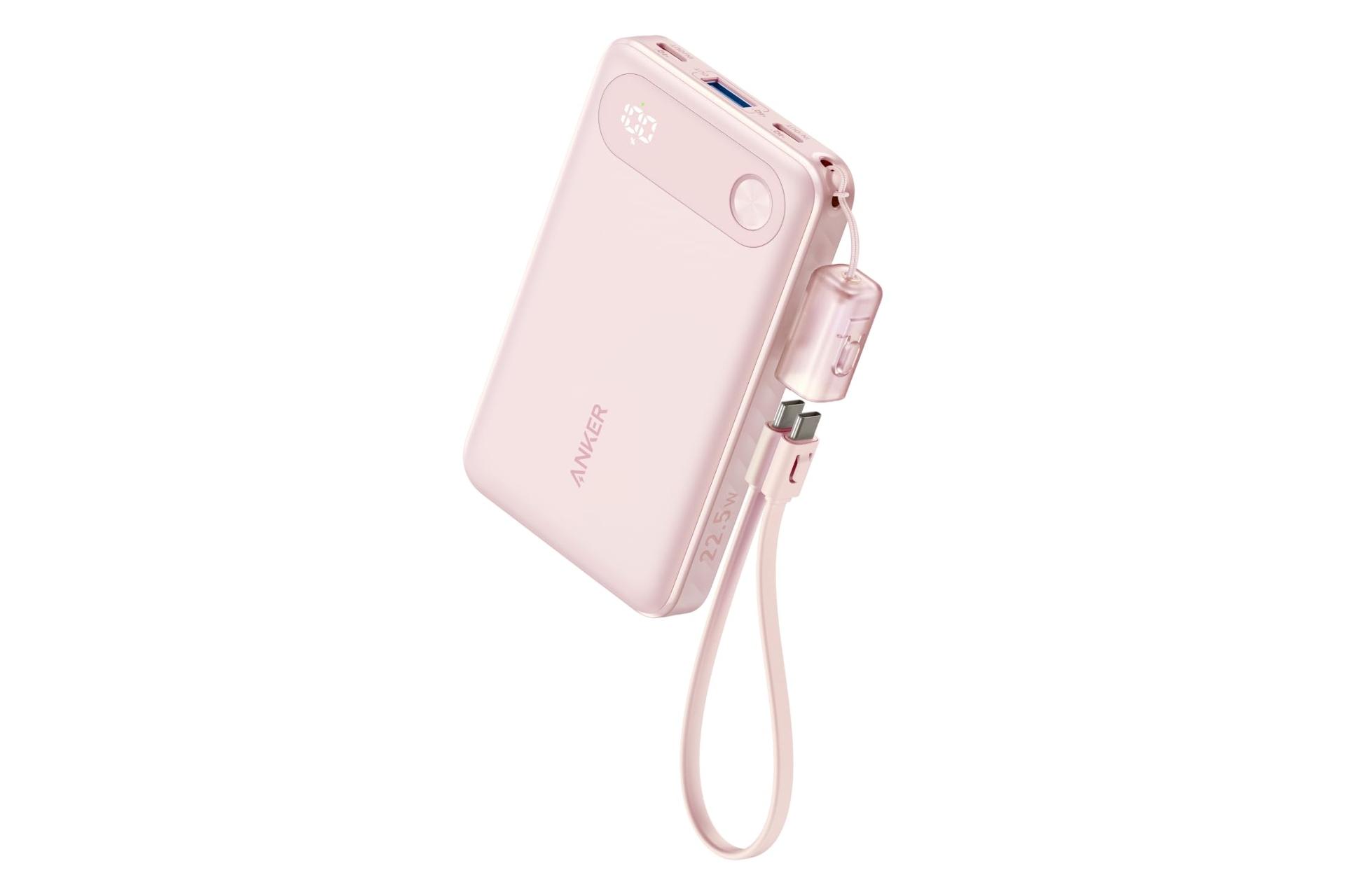 پاور بانک انکر Anker PowerCore A1257 10000mAh صورتی