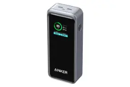 شارژدهی پاور بانک انکر Powercore GanPrime با ظرفیت 12000 میلی‌آمپر ساعت